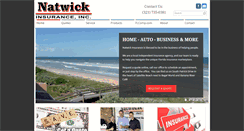 Desktop Screenshot of natwickinsurance.com